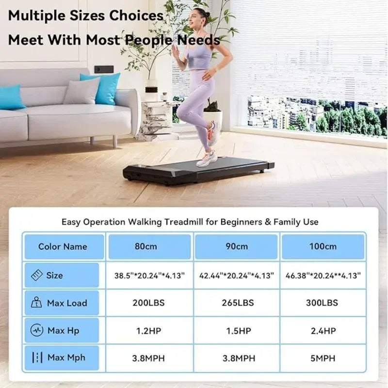 15.75x35.43 Inch Treadmill Pad - Running & Walking Exercise Mat for Home and Office