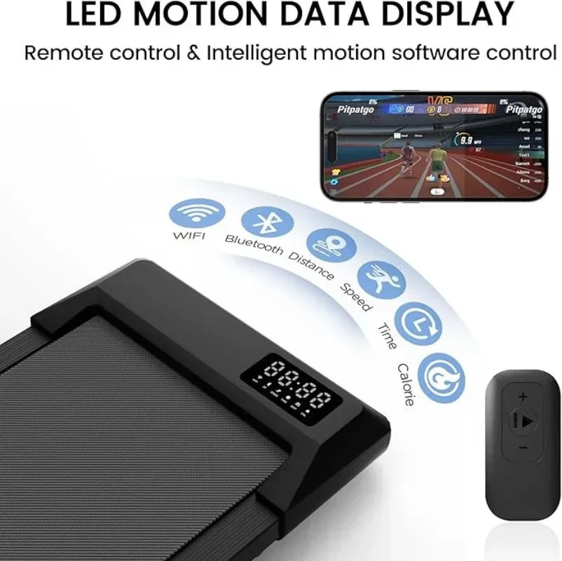 15.75x35.43 Inch Treadmill Pad - Running & Walking Exercise Mat for Home and Office