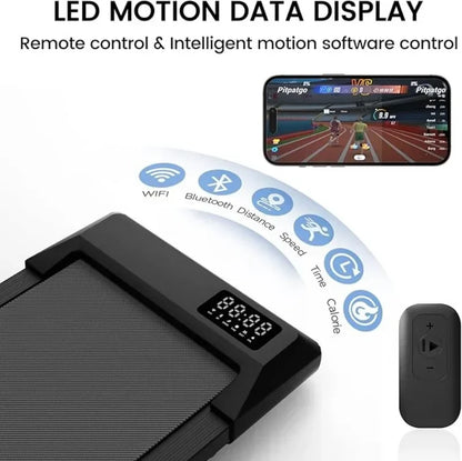 15.75x35.43 Inch Treadmill Pad - Running & Walking Exercise Mat for Home and Office