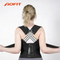 Adjustable Posture Corrector - Upper Back & Shoulder Brace for Men & Women